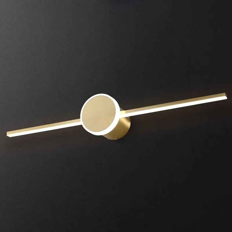 Kúpeľňové svietidlo s LED Round GOLD 80CM APP844-1W