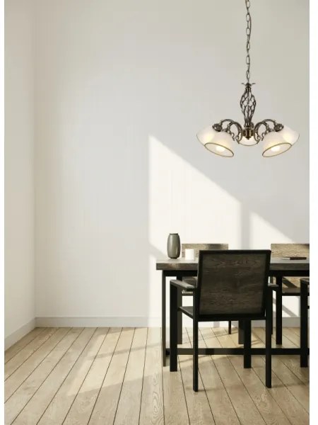 Globo 60208-5 - Luster na reťazi ODIN 5xE27/60W/230V