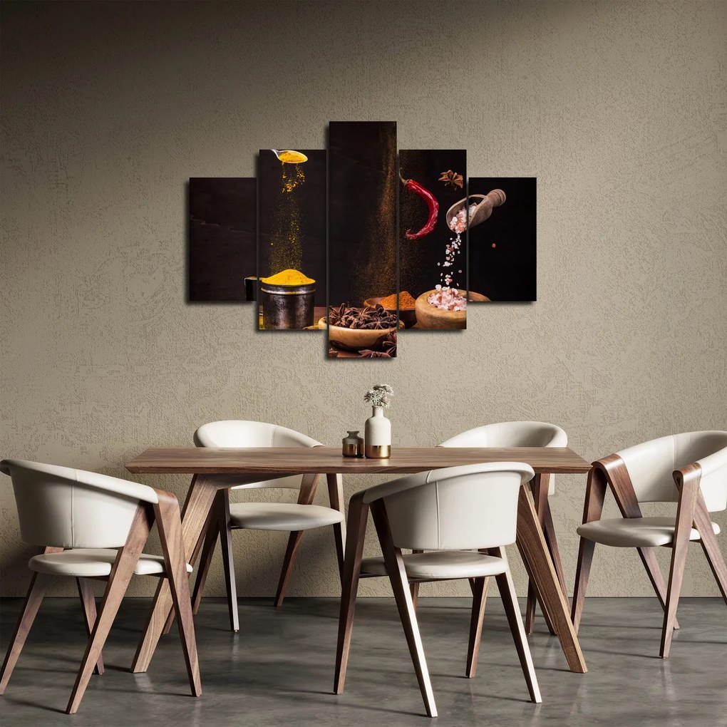 Obraz - Korenie v pohybe (150x105 cm)