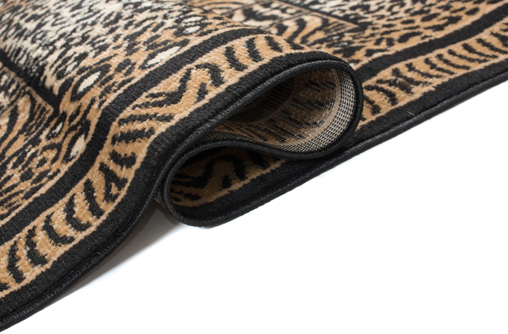 TA Koberec 6600A ČIERNY ATLAS PP Rozmer: 70x250 cm