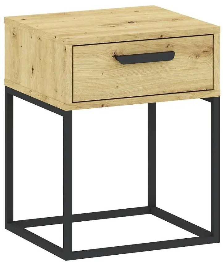 Nočný stolík 1S nízky-40 artisan