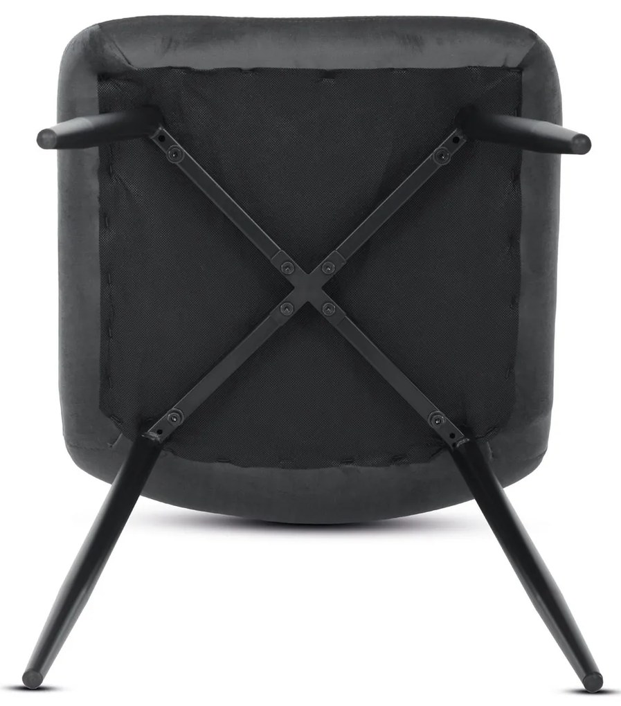 Súprava jedálenských stoličiek CT-281 GREY4, 4 ks