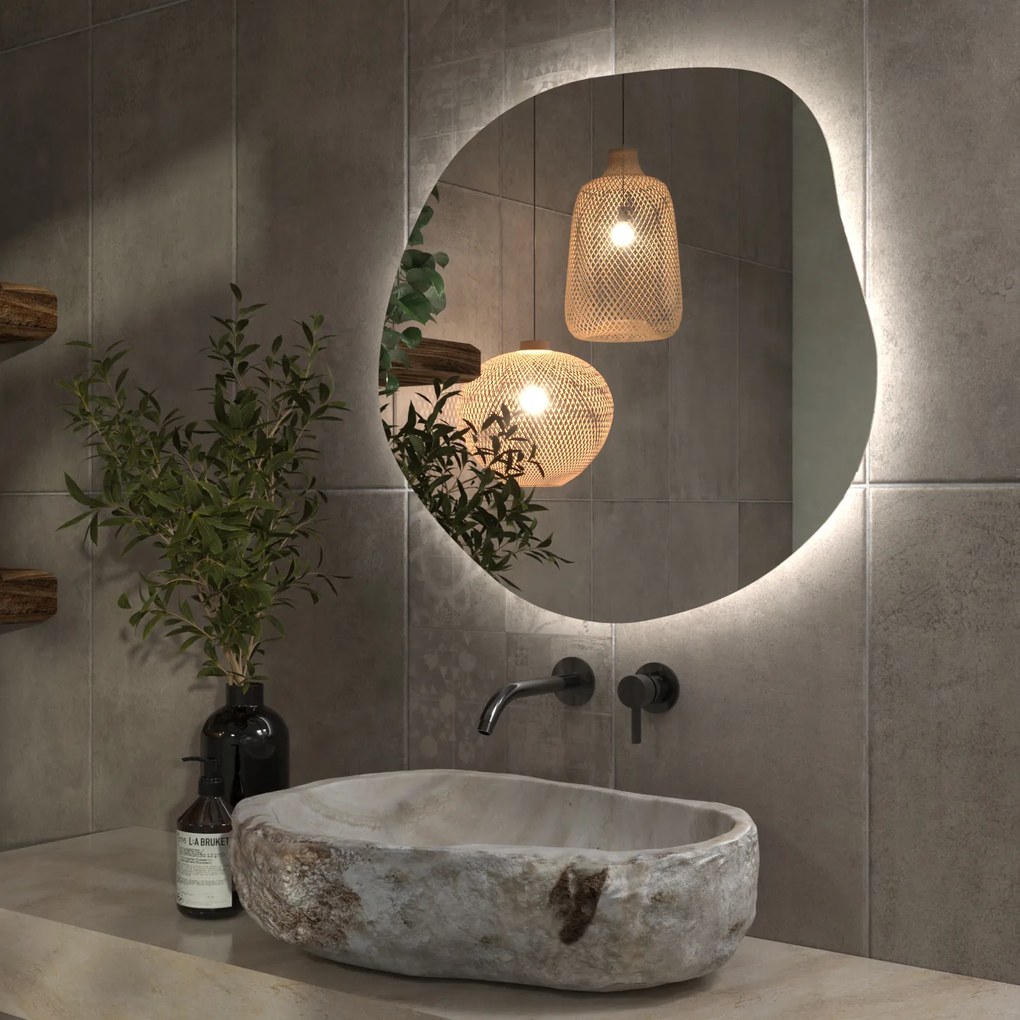 Organické LED zrkadlo s osvetlením A34