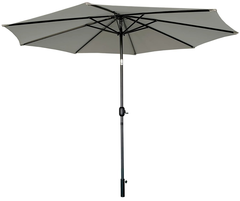 TRENDIE Záhradný slnečník Garden tmavo sivý - 300 cm