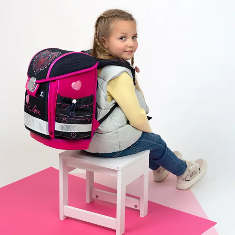 Školský set BELMIL Dark Pinky