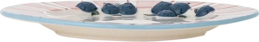 Ružové/krémové dezertné kameninové taniere v súprave 4 ks ø 20,5 cm Carry – Bloomingville