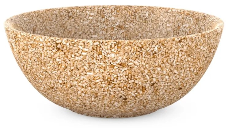 Umývadlo Soft32, béžové natural / na dosku