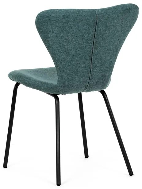 Autronic BONTEC Jedálenská stolička, modrá, látka, CT-S8010 BLUE2 Farba: Modrá