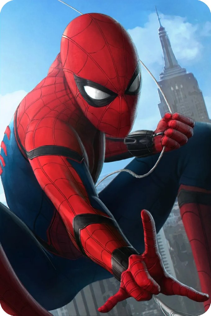 Spiderman 2 - textilná nálepka na stenu
