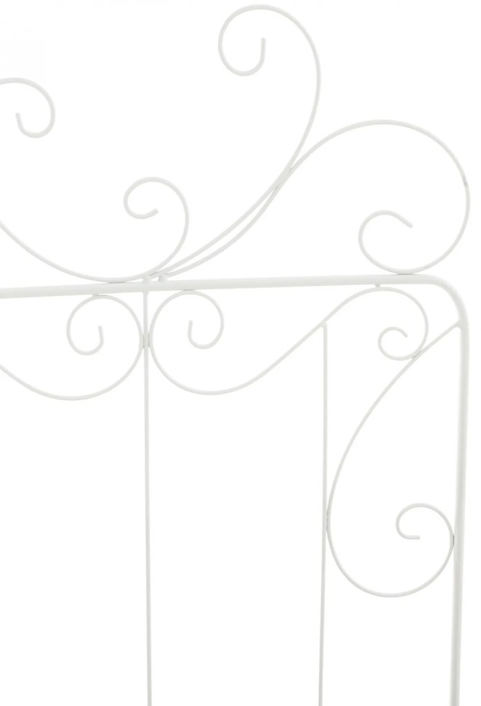 Mriežka na popínavé rastliny Mandevilla - 133 x 99 cm - Biela