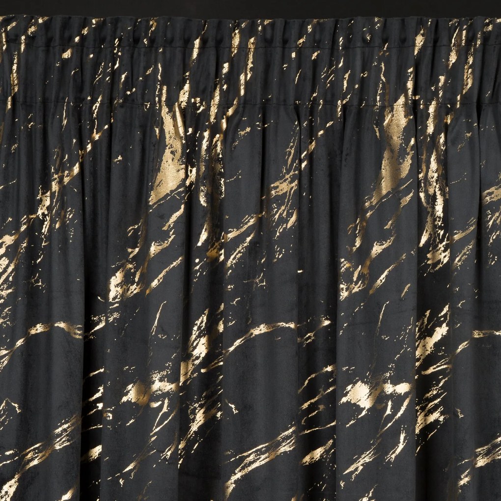 ZATEMŇOVACÍ ZÁVES NA PÁSKE MOLLY 140X270 CM VZOROVANÁ