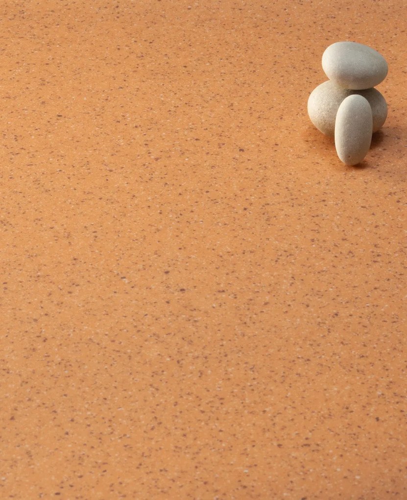 Beaulieu International Group, PVC podlaha - lino Master X 2971, na mieru, šíře 2m,4m, oranžová, pvc, chodba / predsieň