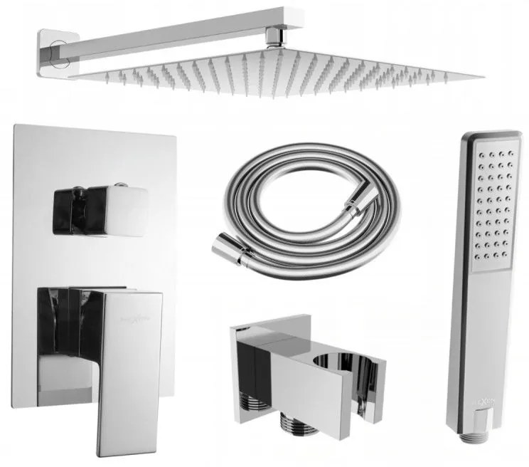 Mexen Uno, podomietkový sprchový set DR72, chrómová, 71435DR72-00