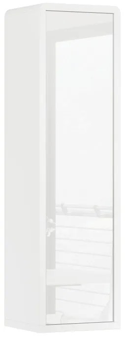 Mazzoni Závesná skriňa FOLK SW-36, BIELY MAT / BIELY LESK