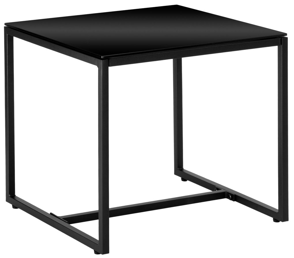 Zahradní sestava Coffi černá/šedá