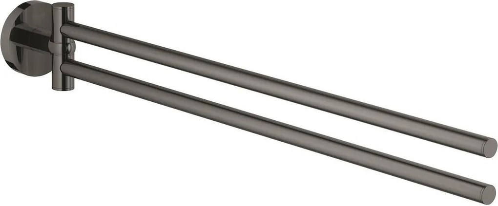 Grohe Essentials držiak uterákov hard graphite G40371A01