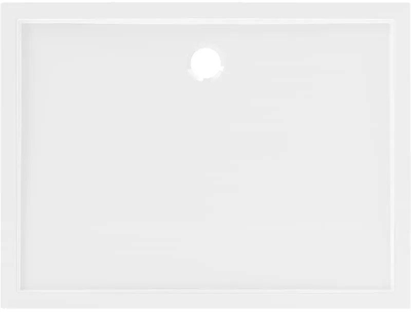 Mexen, Mexen Flow obdĺžniková sprchová vanička slim 120 x 90 cm, biela lesklá, 46R109012