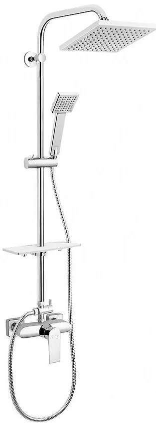 Sprchový stĺp s batériou Platto