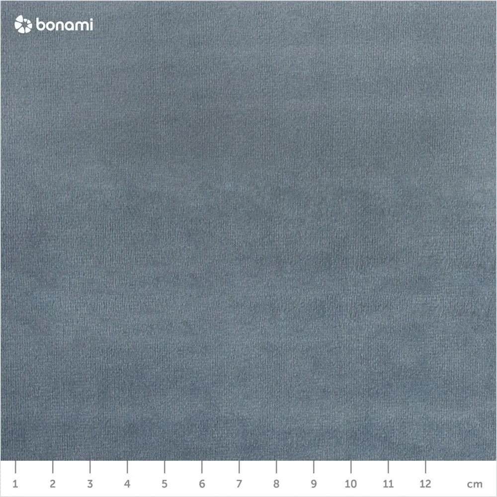 Svetlomodrá čalúnená dvojlôžková posteľ s úložným priestorom s roštom 140x200 cm Bali – Cosmopolitan Design