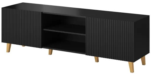 TV stolík Pafos 150 2D2K - čierna