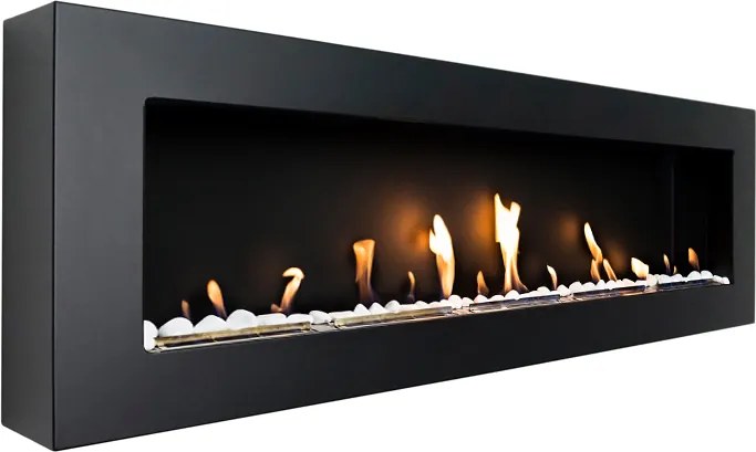 BIOFLAME biokrb Easy XL Close čierny 140x40 cm