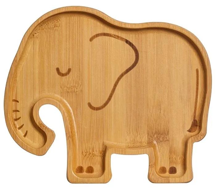 Sass & Belle Bambusový tanierik Woodland Elephant