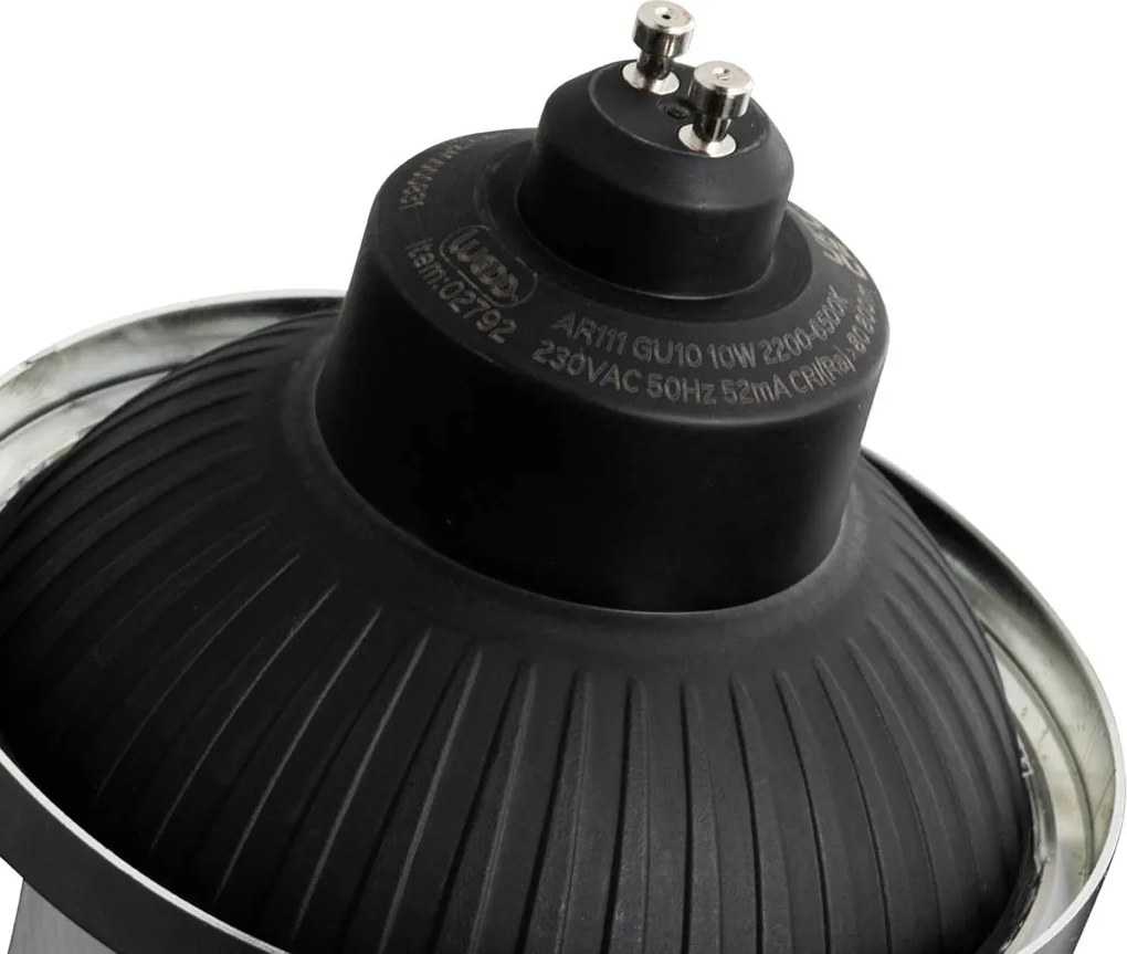 Sada 5 inteligentných stmievateľných LED žiaroviek GU10 AR111 10W 800 lm 2200 - 6500K