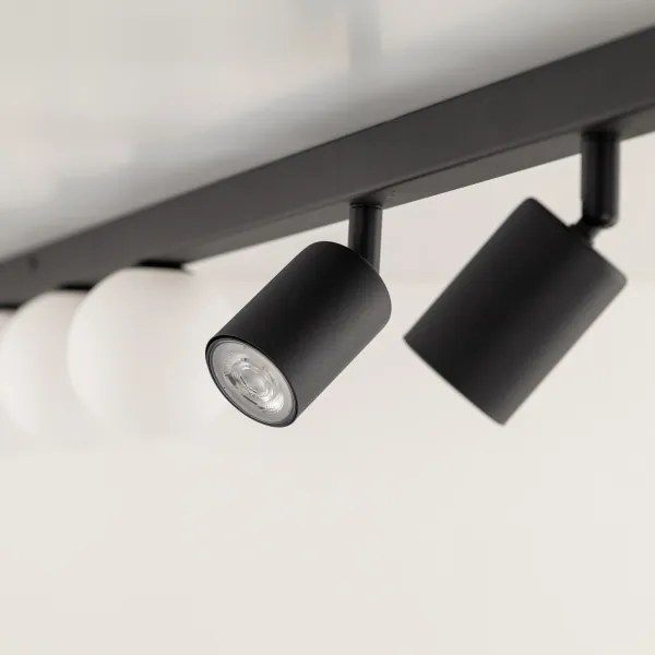 Bodové svietidlo VOX 3xG9/8W/230V + 3xGU10/10W čierna