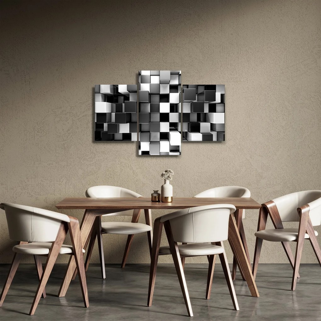 Obraz - Kocky (90x60 cm)
