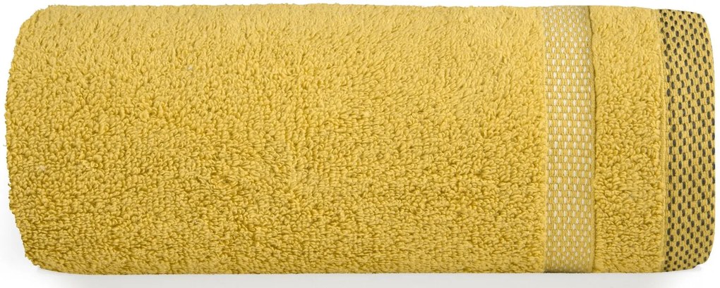 FROTÉ UTERÁK RIKI 30X50 CM HORČICOVÁ