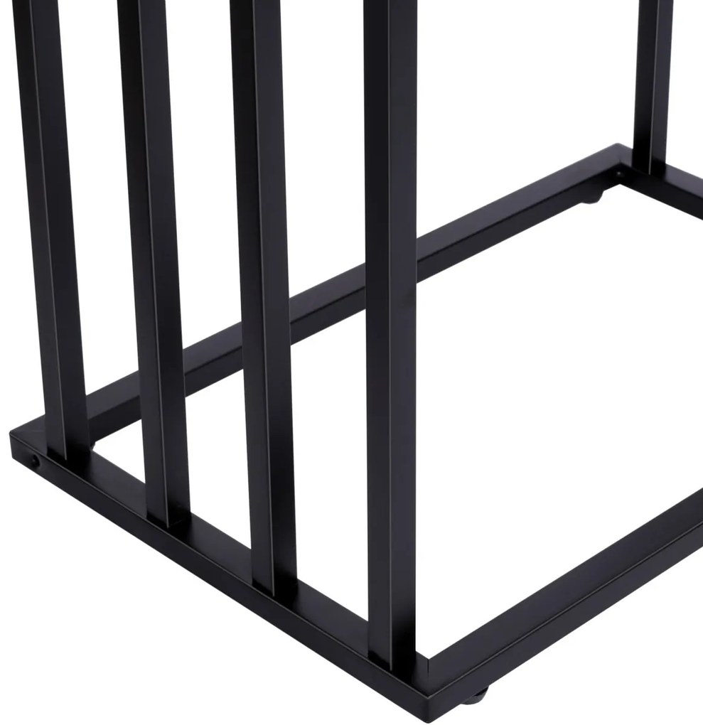 Vešiak na uteráky NELI čierny