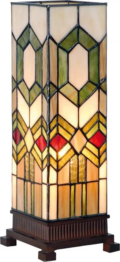Stolná lampa Tiffany Gonos - 12,5 * 35 cm 1x E14 / max 40W