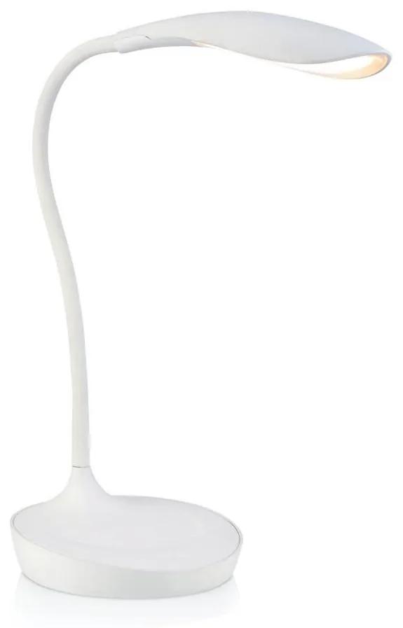 Markslöjd Markslöjd 106093 - LED Stmievateľná stolná lampa s USB SWAN LED/4,6W/230V ML0504