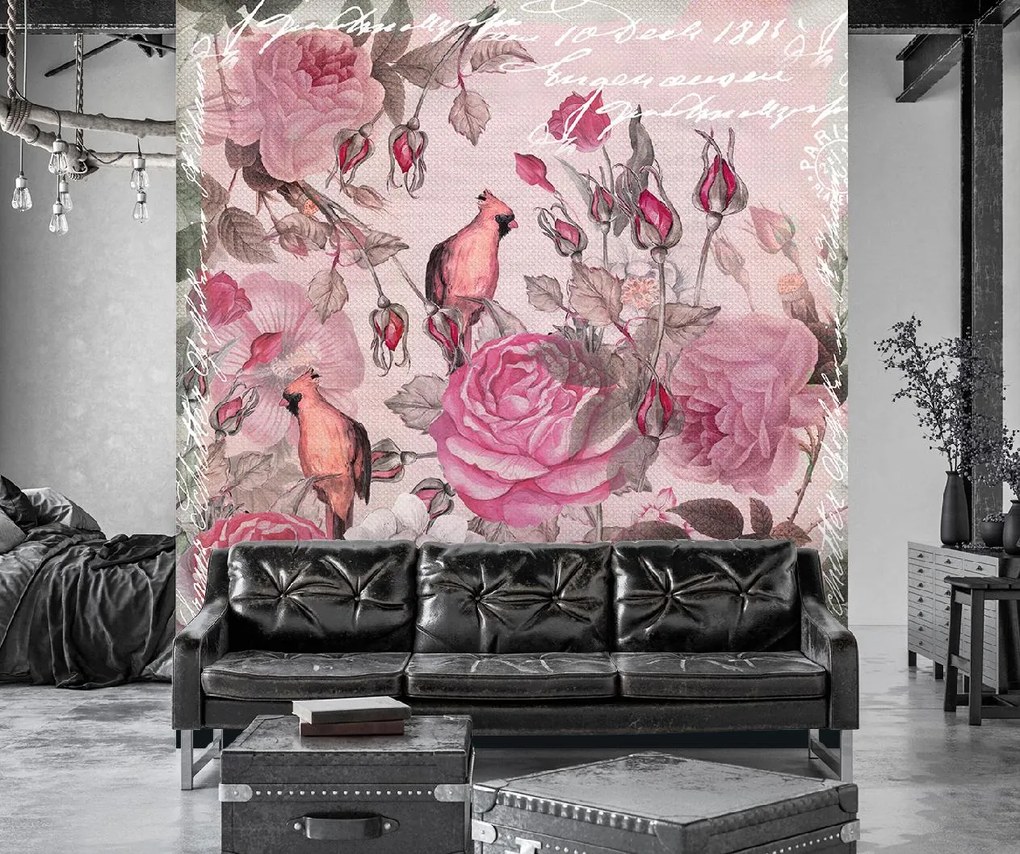 Gario Fototapeta Príroda a zvieratá v ružových odtieňoch - Andrea Haase Materiál: Vliesová, Rozmery: 150 x 150 cm
