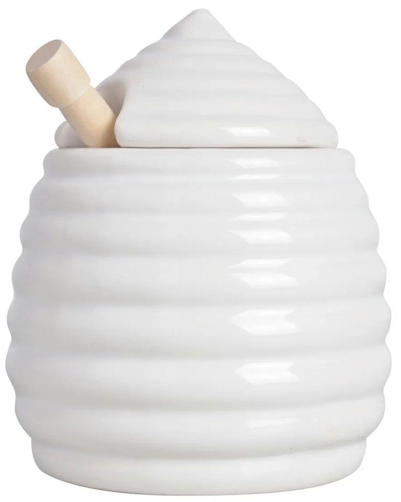 Keramická nádoba na med Honey, 12,5x11 cm