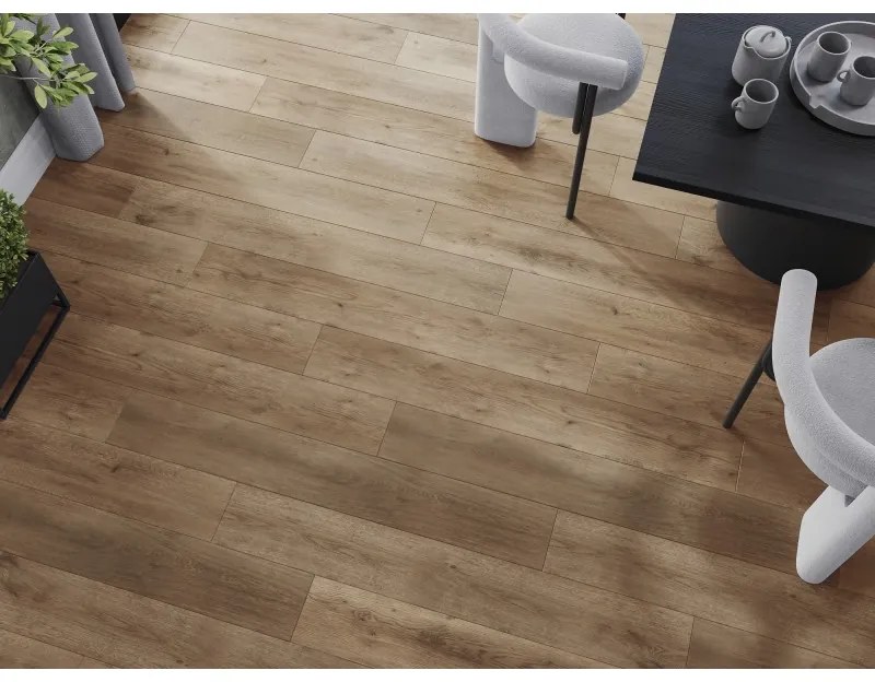 Mexen Spirit Lake, vinylová podlaha 1240x182 mm SPC 6,5 mm, IXPE 1,5 mm, 4-stranná V-drážka, dub, F1001-1240-182-505-4V1-01