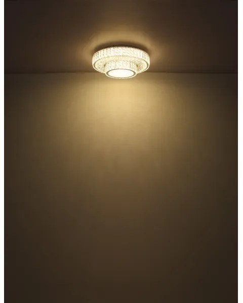 Globo 67162-50D - LED stmievateľné stropné svietidlo MUCKY 50W/230V pr. 50 cm +