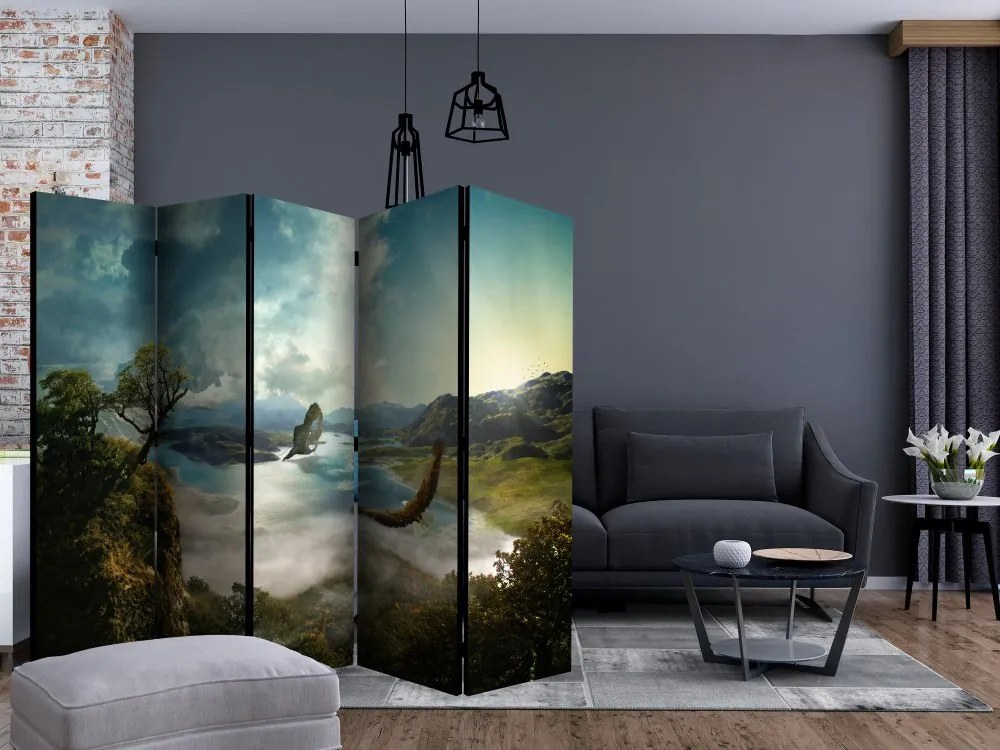 Artgeist Paraván - Flight over the Lake II [Room Dividers]