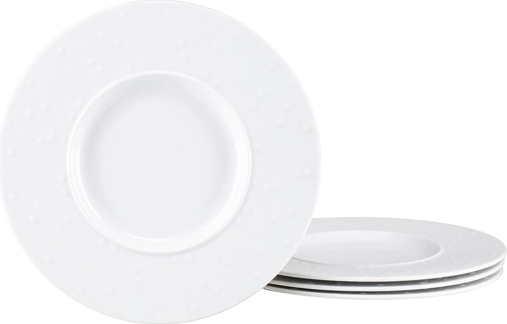 XXXLutz SADA GURMÁNSKYCH TANIEROV 4 ks Show Time Drop Weiss Creatable - Taniere - 007768075401