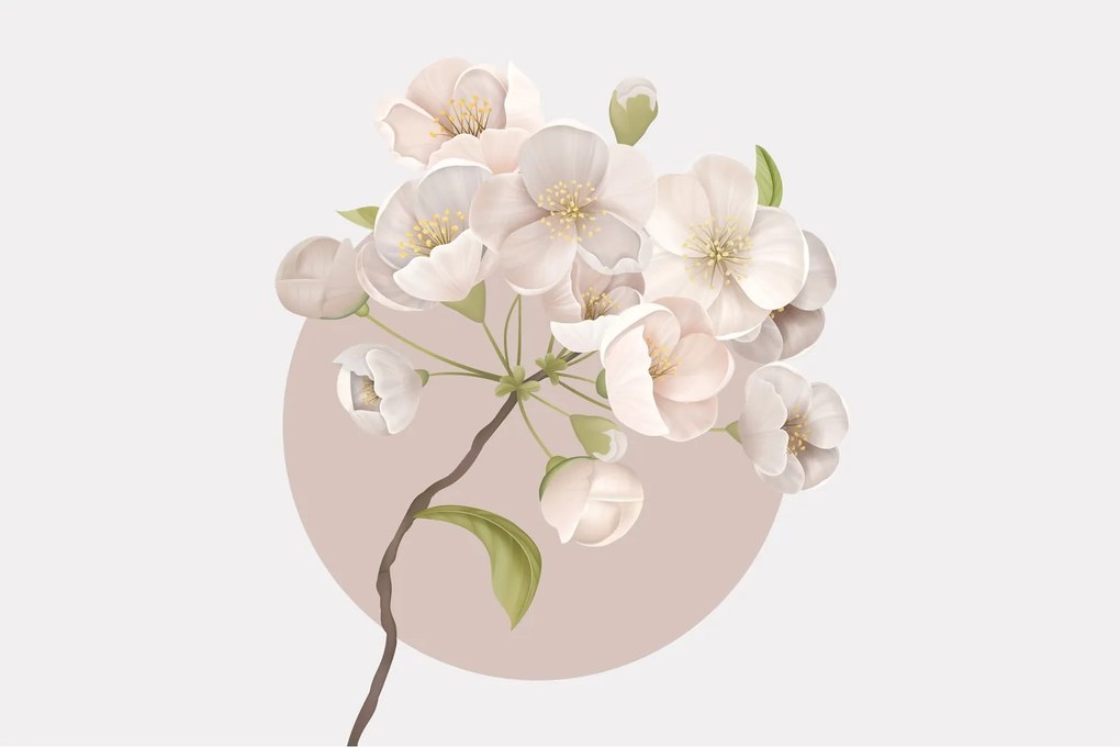 Obraz - Bloom with grace N⁰2 (90x60 cm)