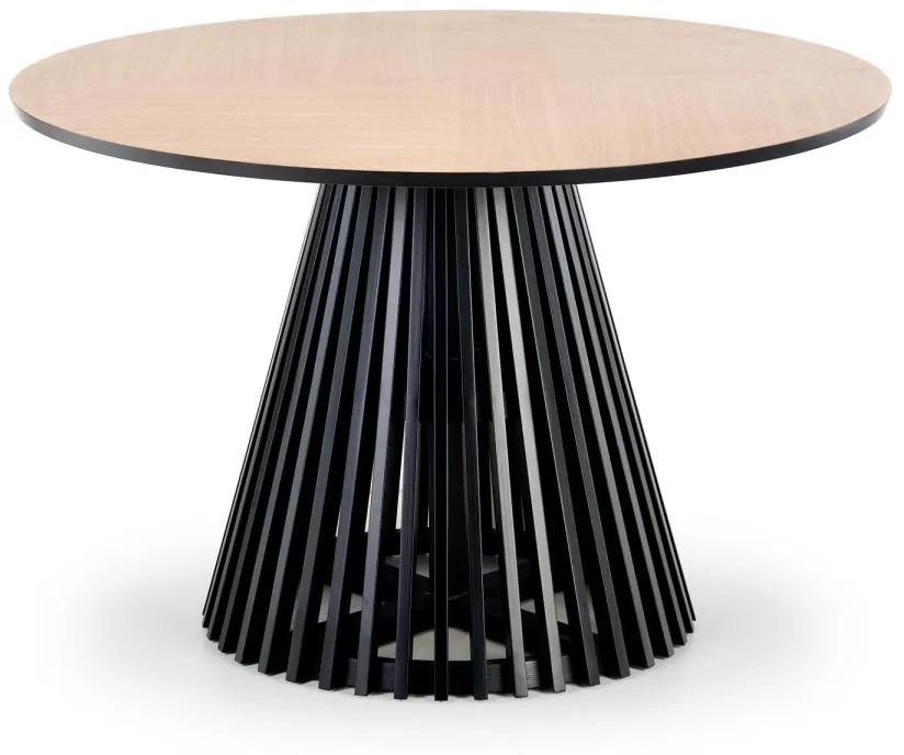 Konferenčný stolík MIYAKI 120 cm prírodný dub/čierny