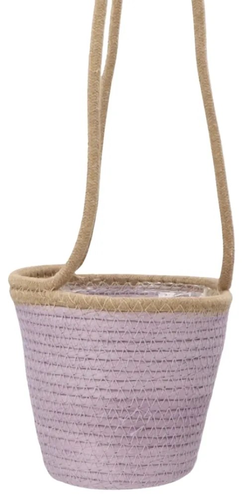 Závesný kvetináč TRIPOLIS 16 cm - viac farieb Farba: Fialová