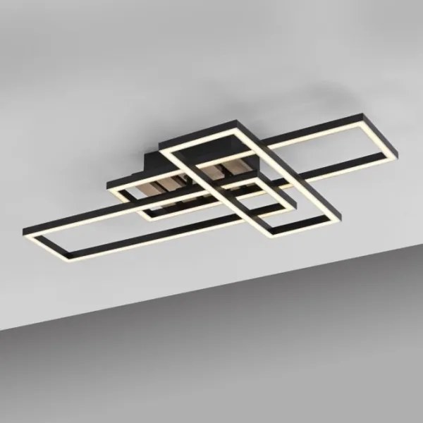 JUST LIGHT. 14051-79 - LED stropné svietidlo AKUSTIKA LED/20,5W/230V dub/čierna