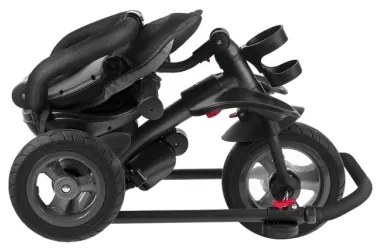 Lionelo - Detská trojkolka TRIS ružová/sivá