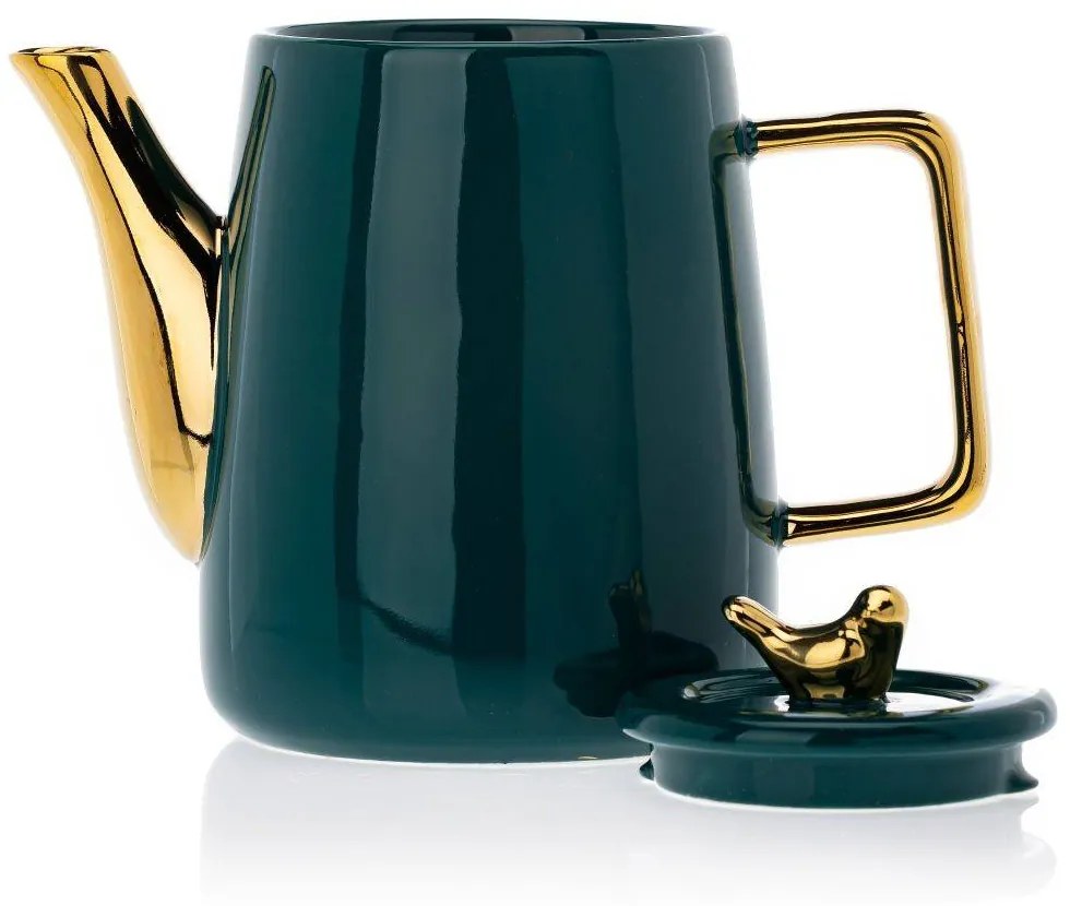 Čajový/kávový set Noah Green Gold
