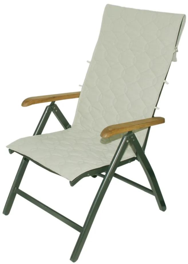 Doppler FUSION SLIM 2716 - polster na záhradnú stoličku a kreslo, bavlnená zmesová tkanina