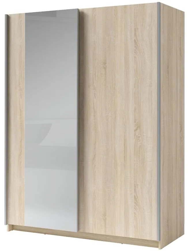 Skriňa Gozo III 10 so zrkadlom dub sonoma