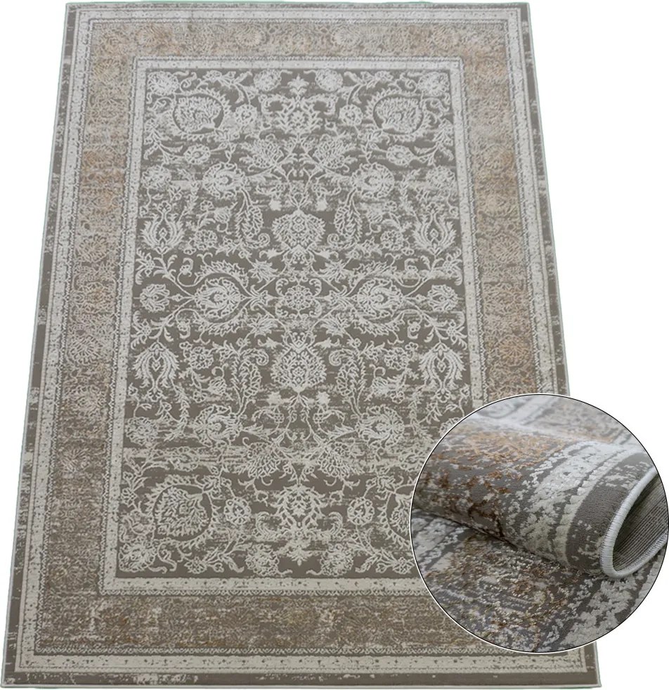 Koberec Allianz 6301 béžový – orientálny vzor, obdĺžnik Rozmer: 140x190 cm