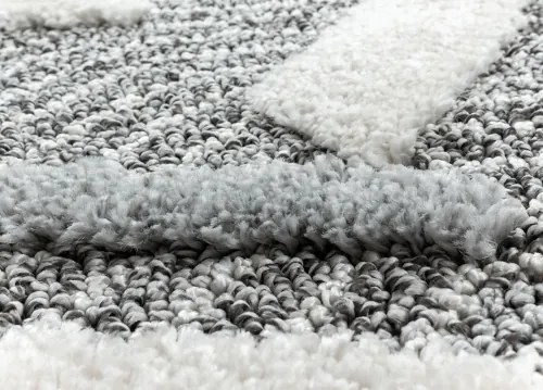 Koberce Breno Kusový koberec PISA 4705 Grey, sivá, viacfarebná,200 x 290 cm