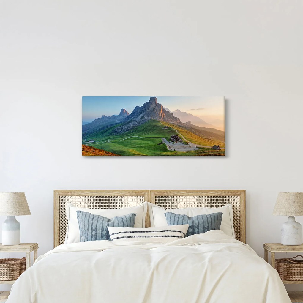 Obraz - Dolomity (120x50 cm)